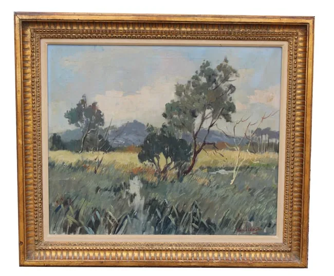 Untitled by Maurice Lemaître, Oil on Canvas, sold Sep 2026