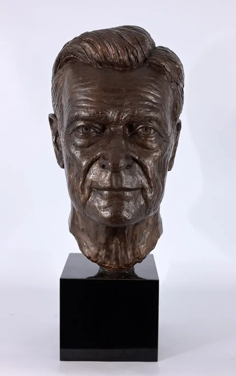 Marc Mellon, John Silber, 2002, Painted Plaster