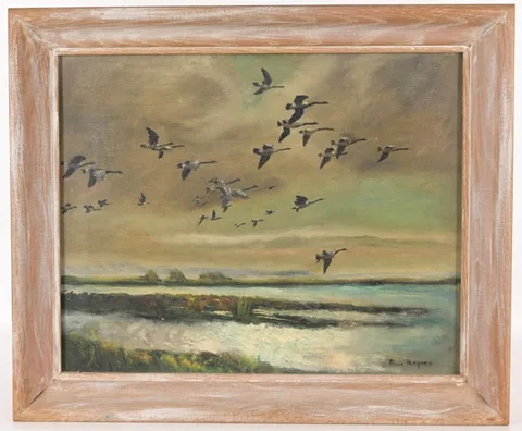 Flying South by Alice Rogers, Oil on Canvas, sold Sep 2026