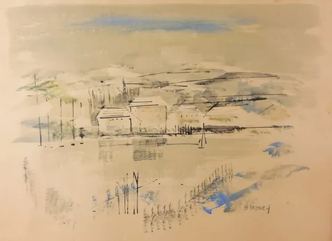 Alfred Birdsey, Untitled, Watercolor