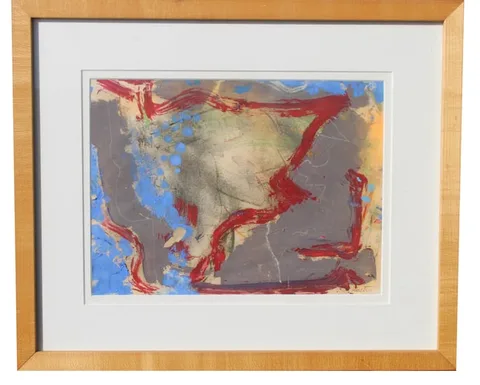 Thomas Koether, Study for Primavera, Oil on Paper