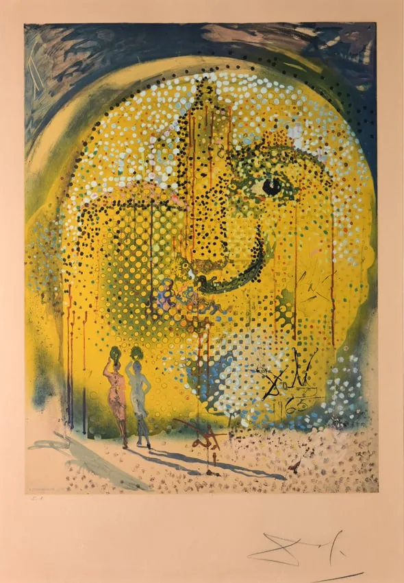 Sol y Dali by Salvador Dalí, 1967, Color Lithograph, offered Sep 2026