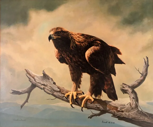 Golden Eagle by Charles Frace, Color Print, offered Sep 2026
