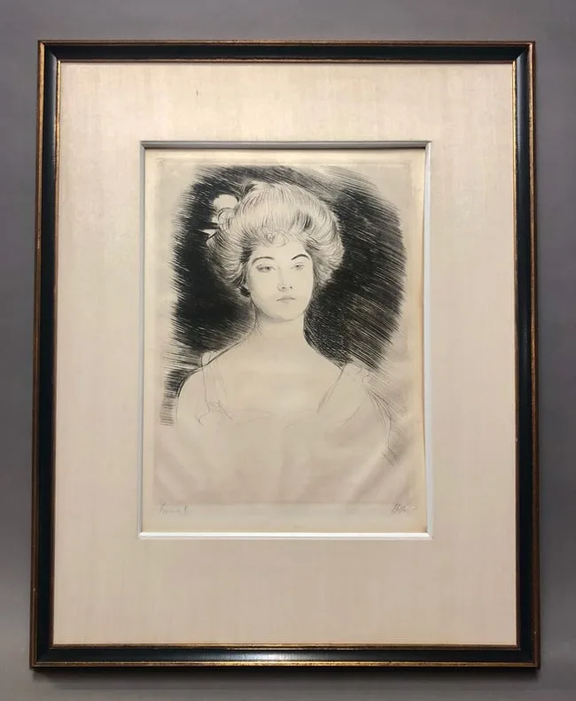 Untitled by Paul Cesar Hellu, Drypoint, offered Sep 2026