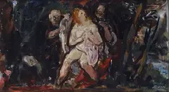 Susanna e i vecchioni by Mario Bucci, cm., offered May 2019