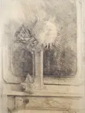 Mario Fallani, Vaso di fiori con conchiglia