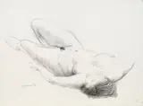 Nazzareno Malinconi, Nudo disteso, cm.