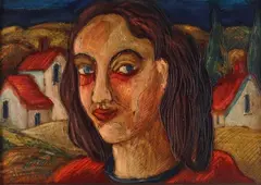 Volto by Beppe Serafini, cm., offered May 2019