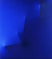 Intravisione blu by Samuele Ventanni, cm., offered May 2019