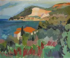 Vecchia Cava all'Elba by Lucio Venna, 1958, cm., offered Apr 2019