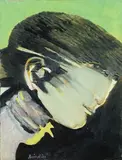 Remo Brindisi, Volto, 1973, cm.