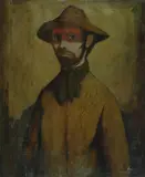 Toffolo Anzil, Autoritratto, cm.