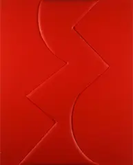 Introiezione rossa by Samuele Ventanni, cm., offered Apr 2019