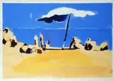 Alessandra Giovannoni, Pomeriggio al mare, 2002, cm.