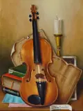 Il violino by Antonio Nunziante, cm., offered Apr 2019