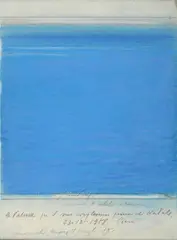 Studio di mare by Piero Guccione, 1978, cm., offered Apr 2019