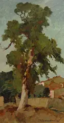 Albero secolare by Carlo Domenici, cm., offered Apr 2019