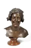 Giuseppe Renda, Busto femminile, 1912, cm.