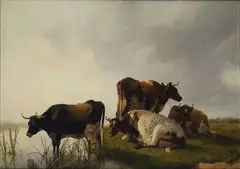 Thomas Sidney Cooper, Armenti, 1873, cm.