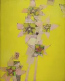Rinaldo Burattin, Le acidanthera muriellae, 1981, cm.