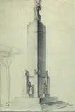 Dario Di Gese, Studio di monumento