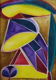 Maro Gorky, Paesaggio Toscano, 2003, cm.