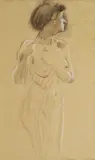 Adolf Hirémy-Hirschl, Nudo di donna