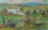 Quinto Martini, Paesaggio, cm.