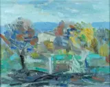 Quinto Martini, Paesaggio, cm.