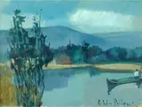 Silvio Polloni, Scorcio di lago