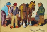 Basso Ragni, Figure con cavallo