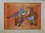 Figure danzanti by Mino Maccari, offered Mar 2019