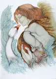 Giuliano Pini, Leda e il cigno