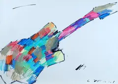 Chitarra by Giuseppe Chiari, 1998, offered Feb 2019