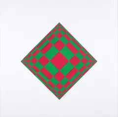 Strutturazione ortoganale by Edoardo Landi, 1966, offered Feb 2019