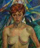 Dario Di Gese, Ritratto futurista, 1938