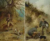 Guido Grimani, Scene di caccia, 1893