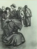 Maxime Dethomas, Figure, Sigla in basso a destra.