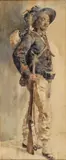 Etienne Prosper Barne Bellecour, Bersagliere