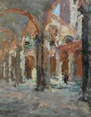 Sant'Ambrogio by Luigi Mantovani, offered Feb 2019