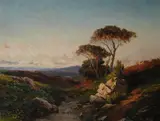 Achille Vertunni, Paesaggio collinare