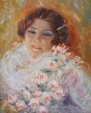Vincenzo Migliaro, Donna con rose