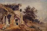 Giacinto Gigante, Casolare e figure