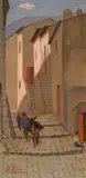 Scorcio di paese by Giovanni Lomi, offered Feb 2019