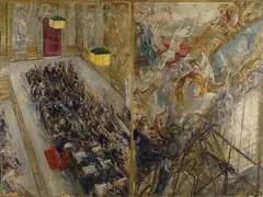 Interno di chiesa by Giuseppe Cassioli, offered Feb 2019