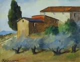 Scorcio di campagna con casolare by Nino Tirinnanzi, offered Dec 2018