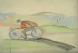 Mario Guido dal Monte, Motociclista, 1927