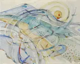 Uberto Bonetti, Paesaggio futurista