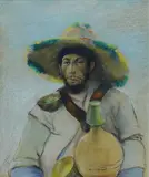 Portatore d'acqua by Nino Tirinnanzi, 1973, offered Dec 2018