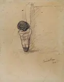 Bambino imbronciato by Lorenzo Viani, 1928, offered Dec 2018